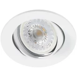 Sylvania SylSpot Adjustable LED Downlight White 5.5W 345lm
