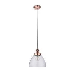 Quay Design Karlson Industrial Pendant Aged Copper -Indoor Lighting Sales Store 917VG A2