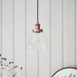 Quay Design Karlson Industrial Pendant Aged Copper -Indoor Lighting Sales Store 917VG A3