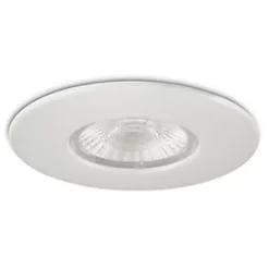Collingwood DT4 Fixed Fire Rated LED Downlight Matt White 4.6W 490lm -Indoor Lighting Sales Store 922CF A2