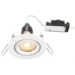 LAP Cast Tilt Downlight Matt White -Indoor Lighting Sales Store 938KJ A5