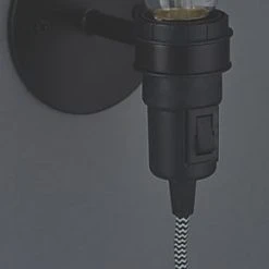 Quay Design Amos Wall Light Matt Black -Indoor Lighting Sales Store 942VG A2