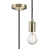 Knightsbridge 8270LAB Contemporary Long Pendant Antique Brass -Indoor Lighting Sales Store 952TY P