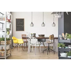 4lite Decorative Pendant Cage Black -Indoor Lighting Sales Store 961TV A2