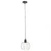 4lite Decorative Pendant Cage Black -Indoor Lighting Sales Store 961TV P