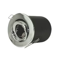 LAP Adjustable Fire Rated Downlight Polished Chrome -Indoor Lighting Sales Store 9673V A4