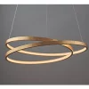 Quay Design Hoops LED Ceiling Pendant Light Gold Leaf 32W 1400lm 1 Quay Design Hoops LED Ceiling Pendant Light Gold Leaf 32W 1400lm -Indoor Lighting Sales Store 967VG P
