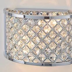 Quay Design Christina Wall Light Chrome -Indoor Lighting Sales Store 970VG A4