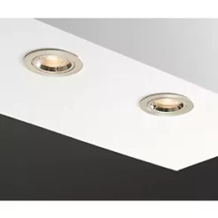 LAP Cast Fixed Downlight Satin Nickel 9 LAP Cast Fixed Downlight Satin Nickel -Indoor Lighting Sales Store 986KJ A2