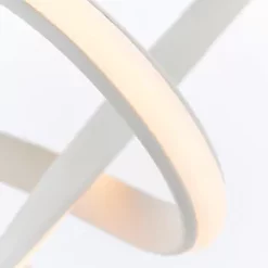 Quay Design Paradigm LED Pendant Light Matt White 31W 2400lm -Indoor Lighting Sales Store 987VG A3